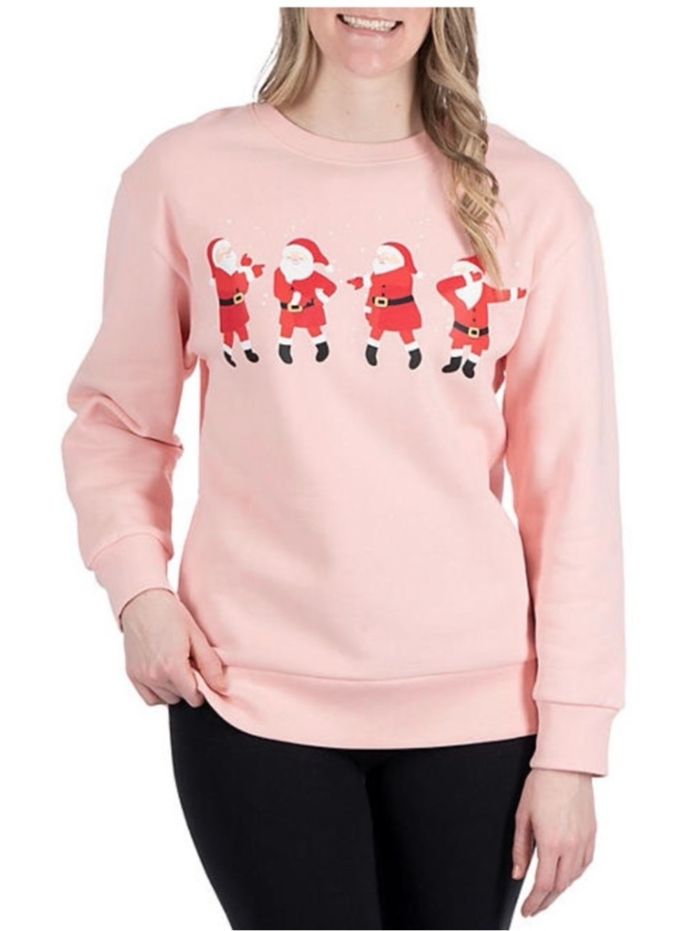 NWT Dec. 25th Women’s Santa Dabbing Sweater